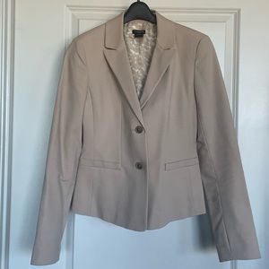 Ann Taylor Tan Blazer - Size 0